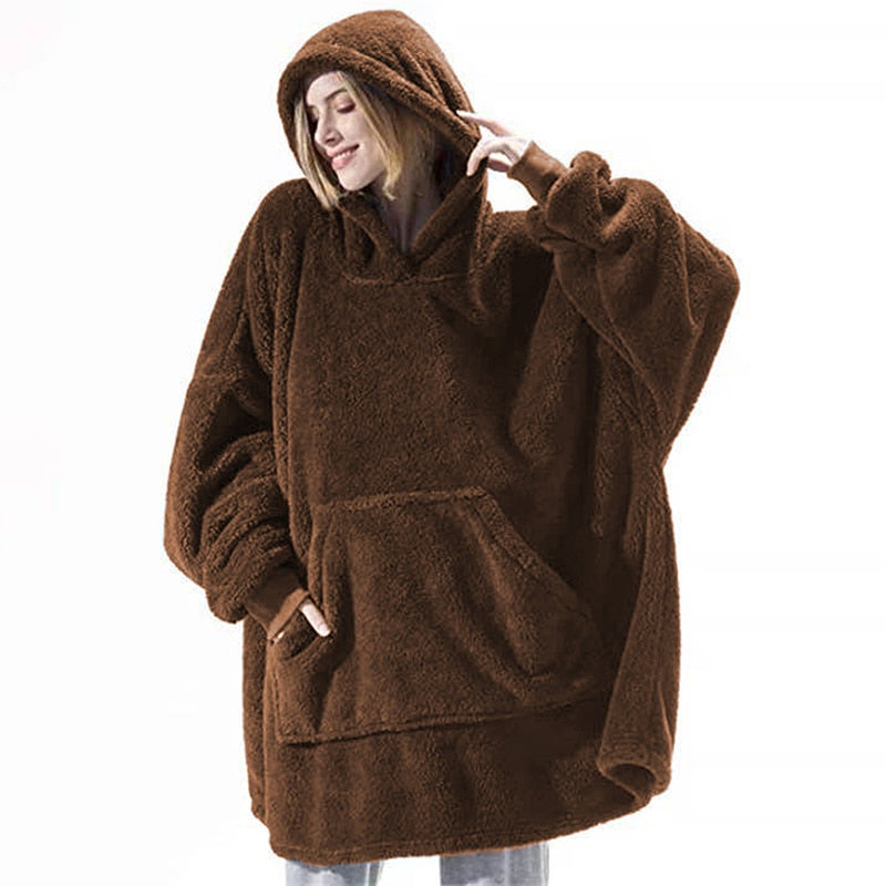 Furry Hoody | Altijd een warme deken om
