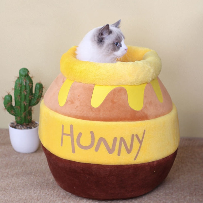 Hunny Pot  | "Purrr-fecte honingpot voor elke dierenvriend''